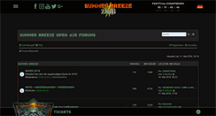 Desktop Screenshot of community.summer-breeze.de